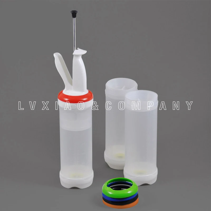 

16/24 oz Squeezing sauce bottle fifo plastic Quant