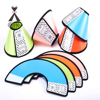 

@HE Pet Colorful Protective Collar Dog Neck Cone Recovery Collar Anti-Bite Lick Surgery Wound Healing Cat Dogs Medical Circle
