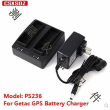 Совершенно новое двойное зарядное устройство для Getac gps PS236 PS336 батареи, Getac зарядное устройство