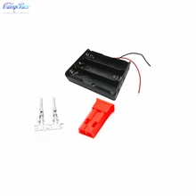 50 шт. 3x18650 батарея Чехол держатель Гнездо распределительная коробка для проводовС проводами 15 см, JST 2,54 штыревой коллектор и щипцы