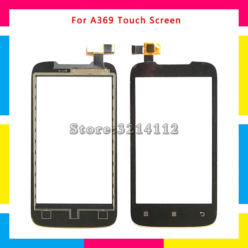 

Replacement Touch Screen Digitizer Sensor Outer Glass Lens Panel For Lenovo A369