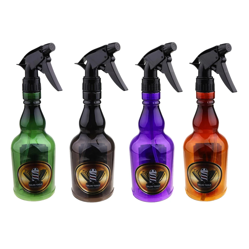 Empty Water Spray Bottle - Continuous Mist Sprayer Container - Multi Purpose & Durable - Choice of Color