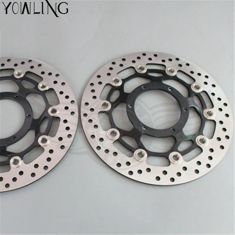 2 pieces motorcycle Front Brake Disc Rotor for Honda CBR600RR 2003 2004 2005 2006 2007 2008 2009 2010 2011 2012 2013 2014 2 pieces motorcycle Front Brake Disc Rotor for Honda CBR600RR 2003 2004 2005 2006 2007 2008 2009 2010 2011 2012 2013 2014