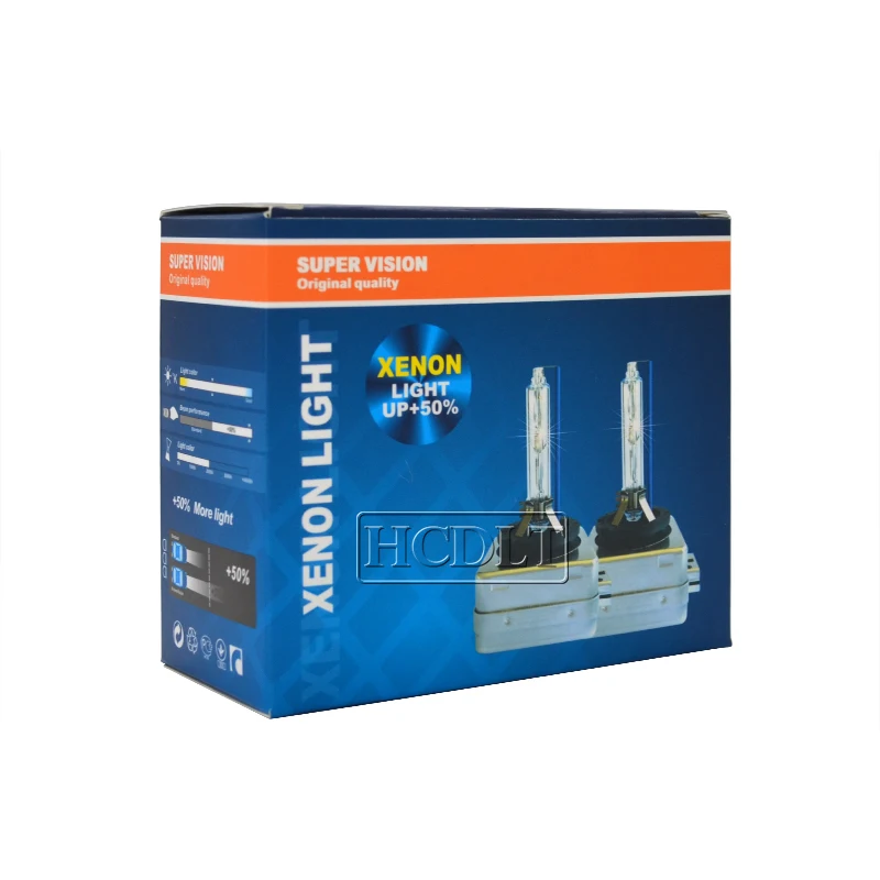 HCDLT AC 12V HID Bulb D1S 55W Xenon HID Bulb Lamp Car Globe Light 35W Xenon D1S D3S Auto Headlamp Bulb 4300K 5000K 8000K 6000K