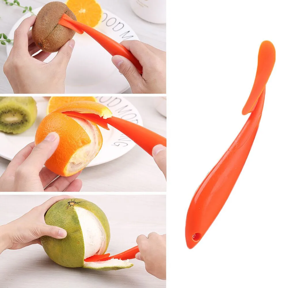 

Kitchen Cutter Citrus Orange Fruit Peeling Tools Peeler Sheller Paring Slicer Opener Lemon Fruit Orange tool