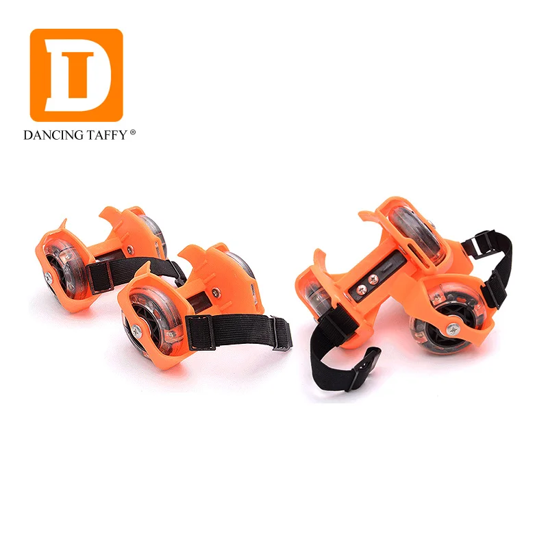  Colorful Luminous Children Shoes Light Flashing Pulley Adjustable Glow Roller Skate Shoes With Whee