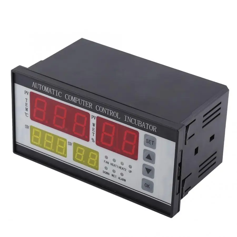 

Chicken Feeder Farm Animal Feeding Eqipment 1PC Multifunctional Automatic Incubator Thermostat Temperature Humidity Controller