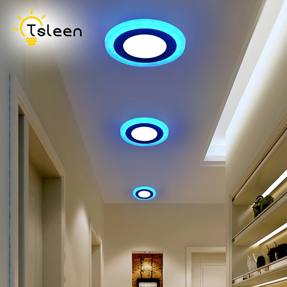 Dimmable Rgb Led Surface Downlight Panel 9w 16w Round Square Dimmable Rgb Led Surface Downlight