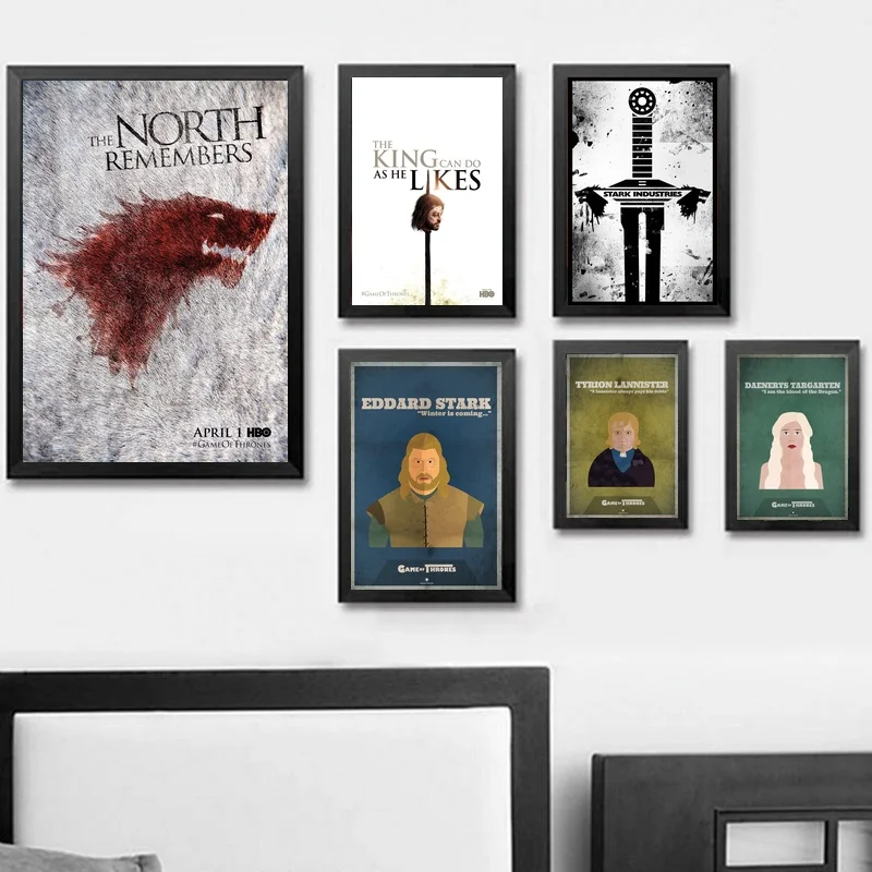The Game of Thrones Wall Art Paint Wall Decor Canvas Prints Canvas Art