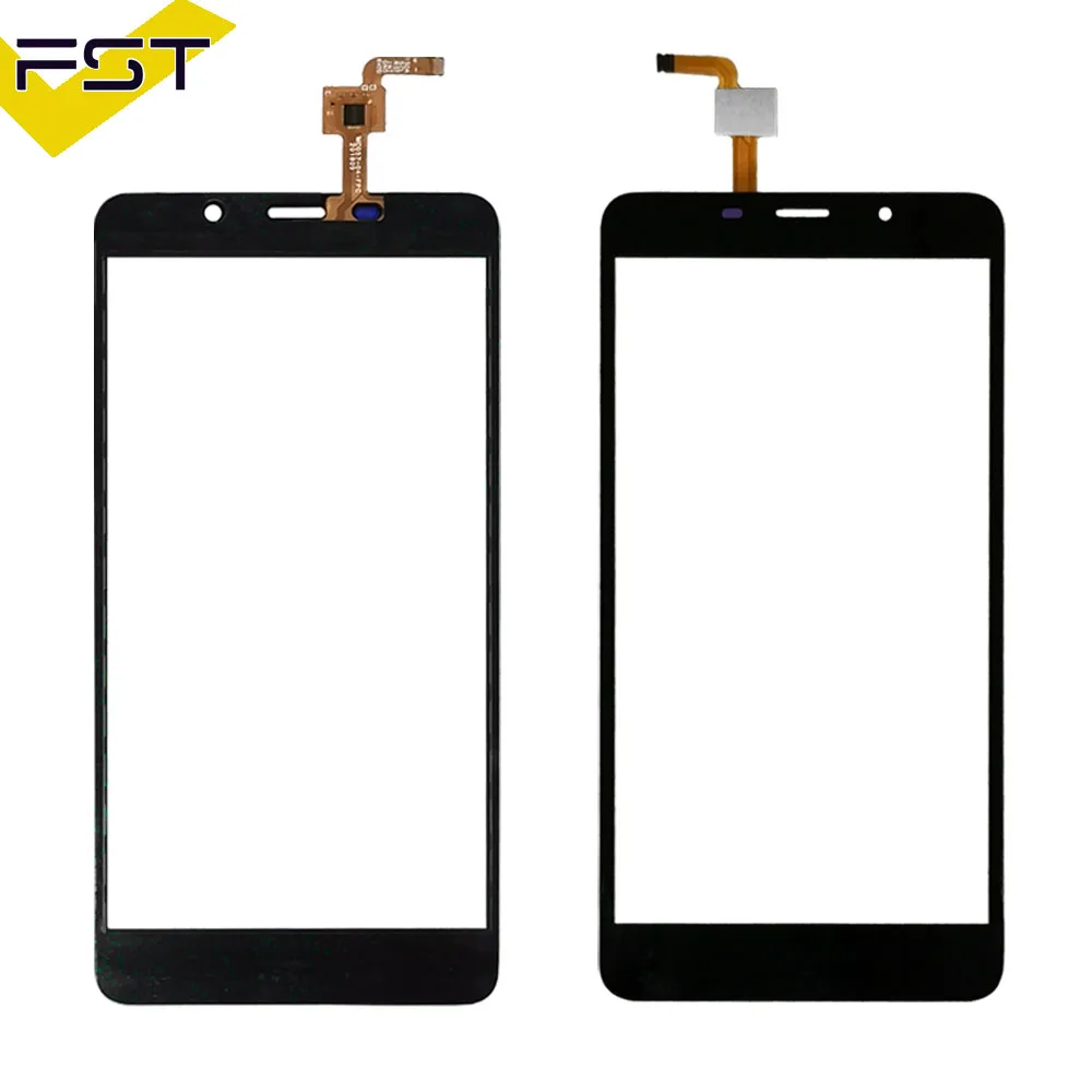 Черный/золотой ЖК дисплей для Leagoo M8 + дигитайзер сенсорного экрана запасные части