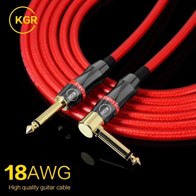 

High QualityKGR 3M/6M cable electric guitar cable line bass line instrument cable line Copper