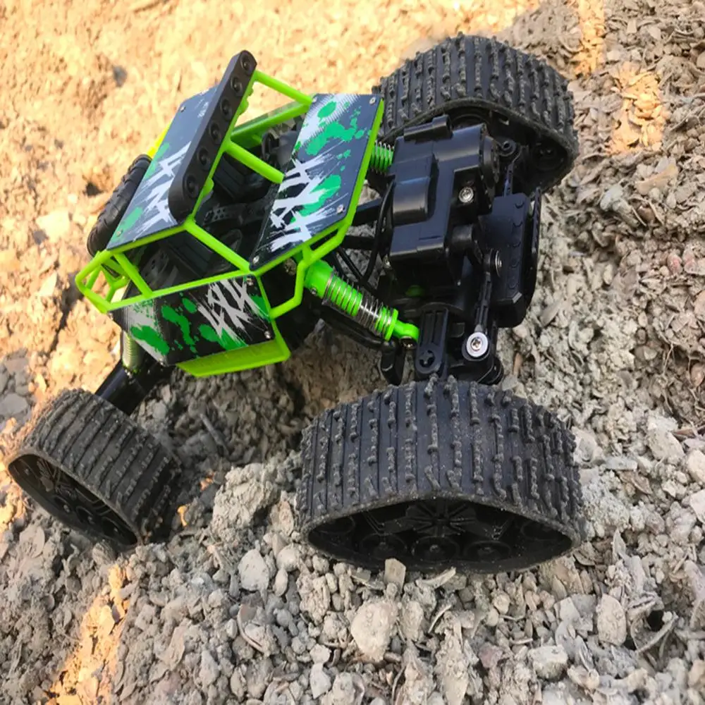 4WD 2 4 Ghz пульт дистанционного управления автомобиль Snowfield Рок Гусеничный