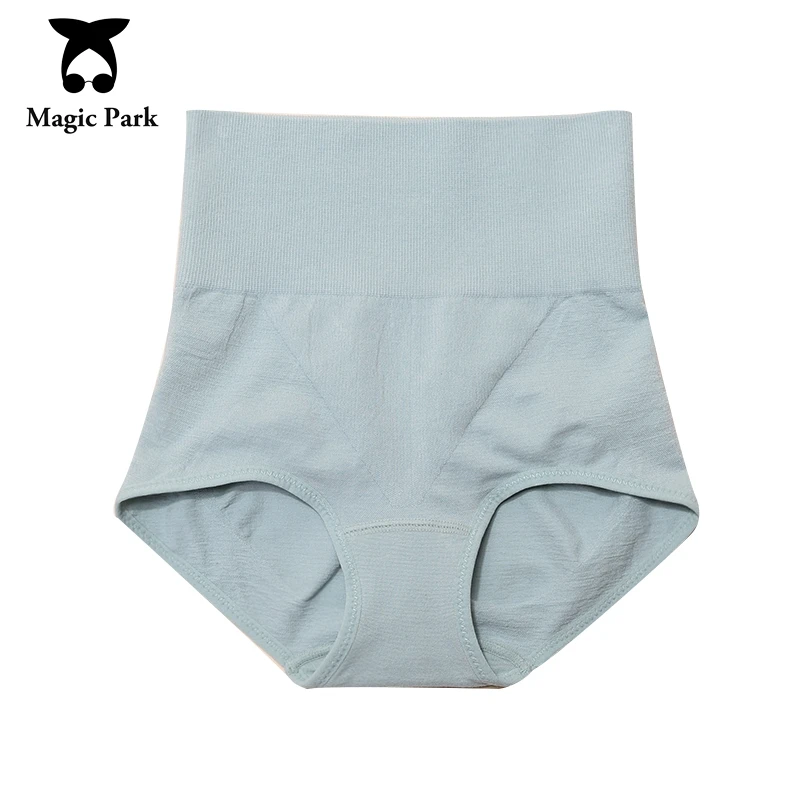 MagicPark S M Waist Lower Abdomen Control Panties Seamless Butt Lifter