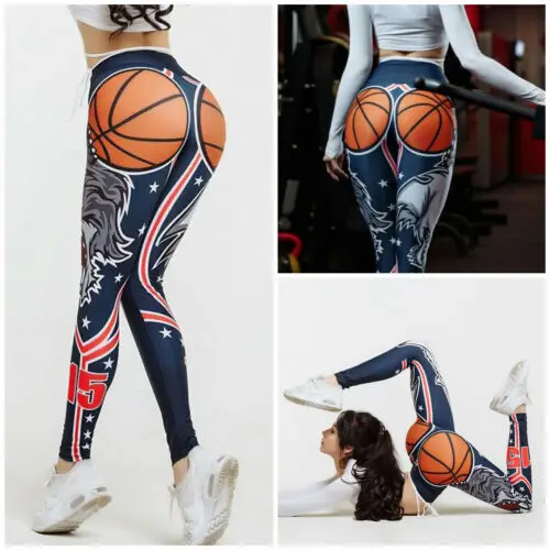 

Women PUSH UP Yoga Leggings Fitness High Waist Hip Sports Jogging Pants Trousers
