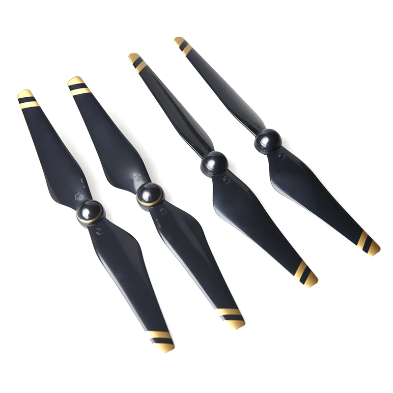 4 Pairs Propeller CW CCW Enhanced Blade Props Propellers 9450S for DJI Phantom 4 pro 4pro+ V2.0 Drone Accessories Gold / white