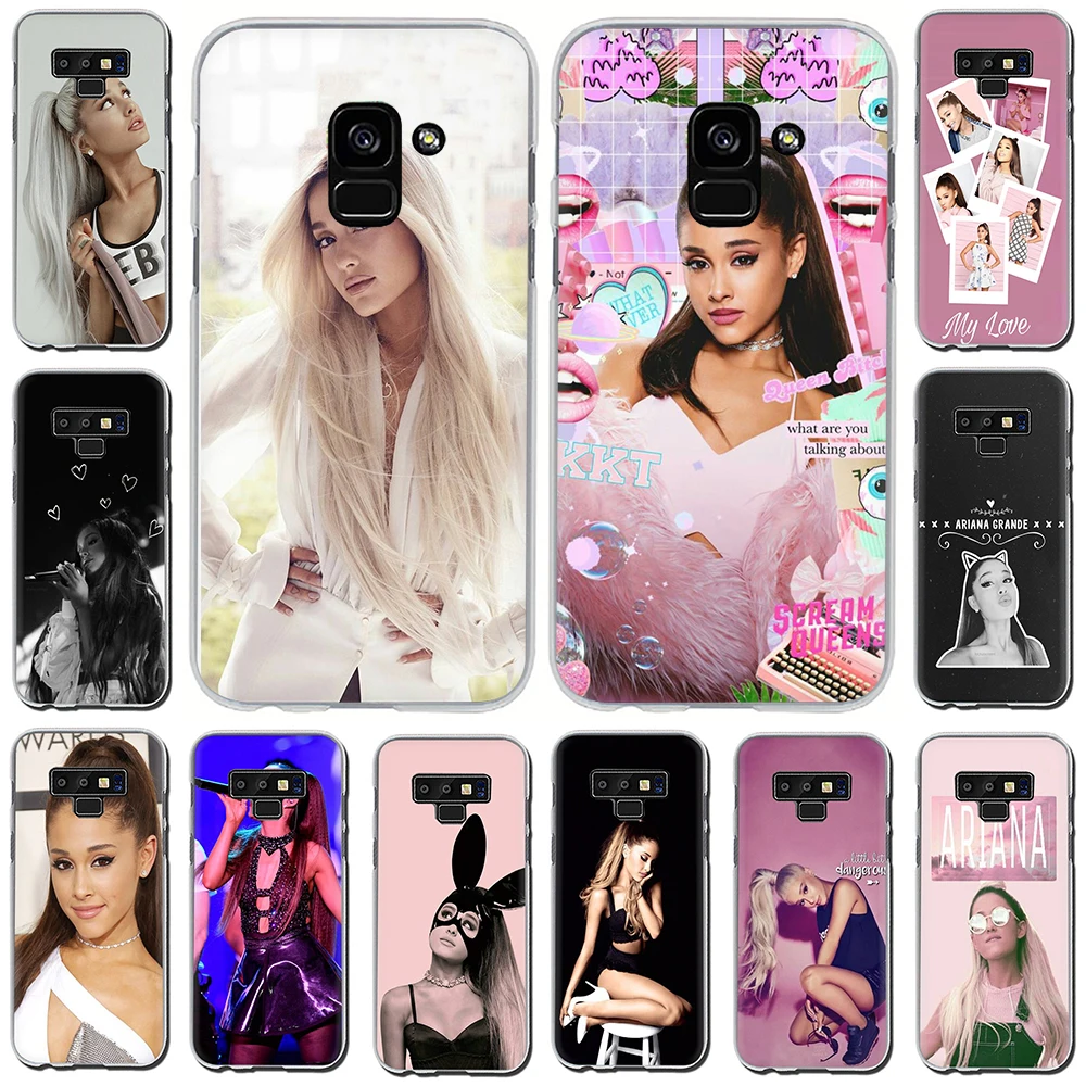 

ariana grande Hard Phone Cover Case For Samsung Galaxy A7 A8 A9 2018 A10 A30 A40 A50 A70