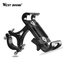WEST BIKING сплав Мобильный телефон подставка держатель для горных велосипедов дорожный велосипед телефона держатель 3,5-6,5 дюймов телефона велосипедное крепление