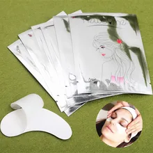 Патчи для наращивания ресниц 20/50/100 шт. высокое качество newcome глаз колодки безворсовой наращивание ресниц под глазами гель патчи колодки