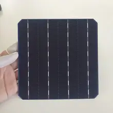 ALLMEJORES Monocrystalline solar cell 20.8% High Efficiency 156mmx156mm Good quality A Grade for diy solar panel 25pcs/Lot