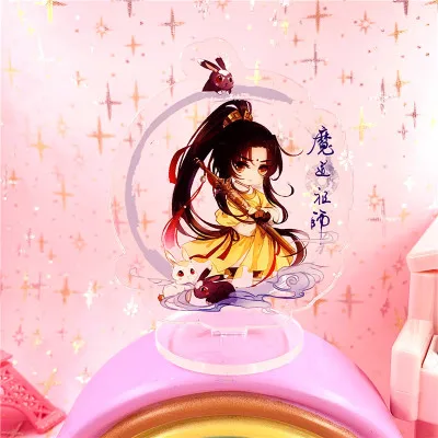 1pc 10cm Anime mo dao zhu shi Tian Guan Ci fu Full Number Acrylic Standing Plate Model Home Decor Nice Gift - Цвет: 4