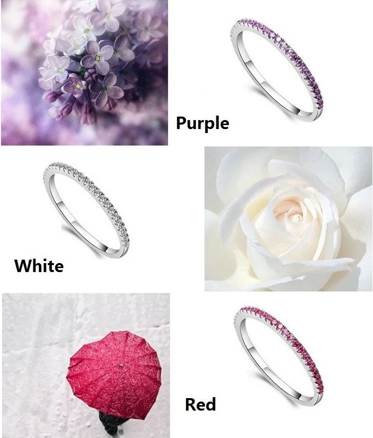 Wedding Rings for Women Mystique Girls Purple Red Charms Ring Female Cool Jewelry Anillos Anel Sale Bijoux Femme Wholesale J029 7