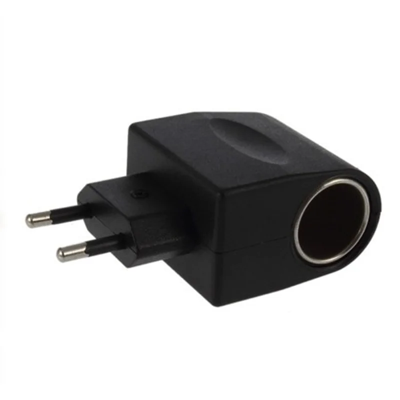 

Power Converters 90V 220V AC To DC12V Car Cigarette Lighter Adapter Change Household Accessories Portable Euro US Plug Socket