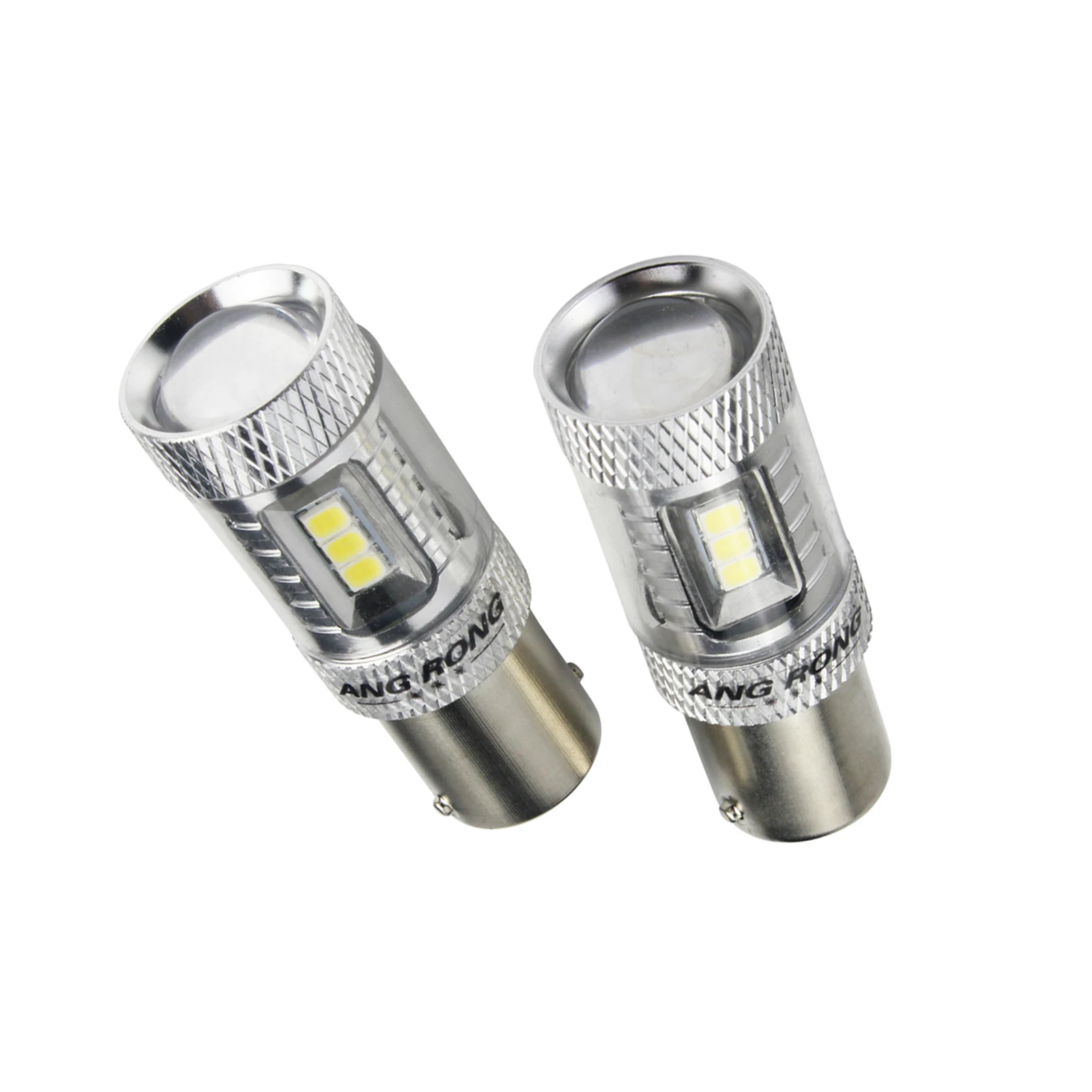 ANGRONG 2x382 1156 P21W BA15s 15W SAMSUNG Светодиодная лампа боковой индикатор дневные ходовые