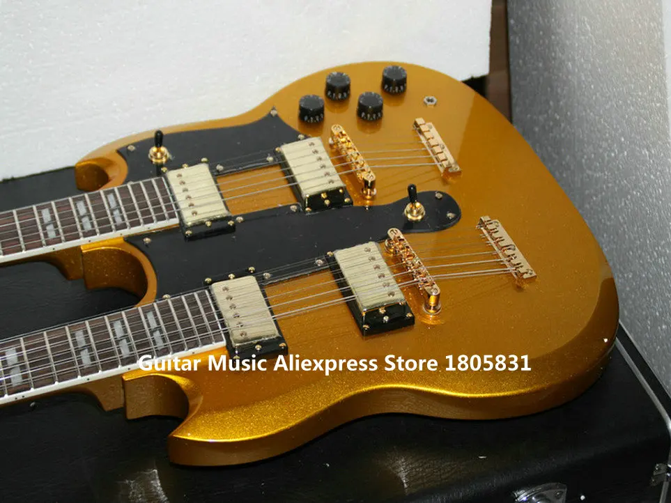 Buy Goldtop 1275 Double Neck 6/12 strings Guitars Gold