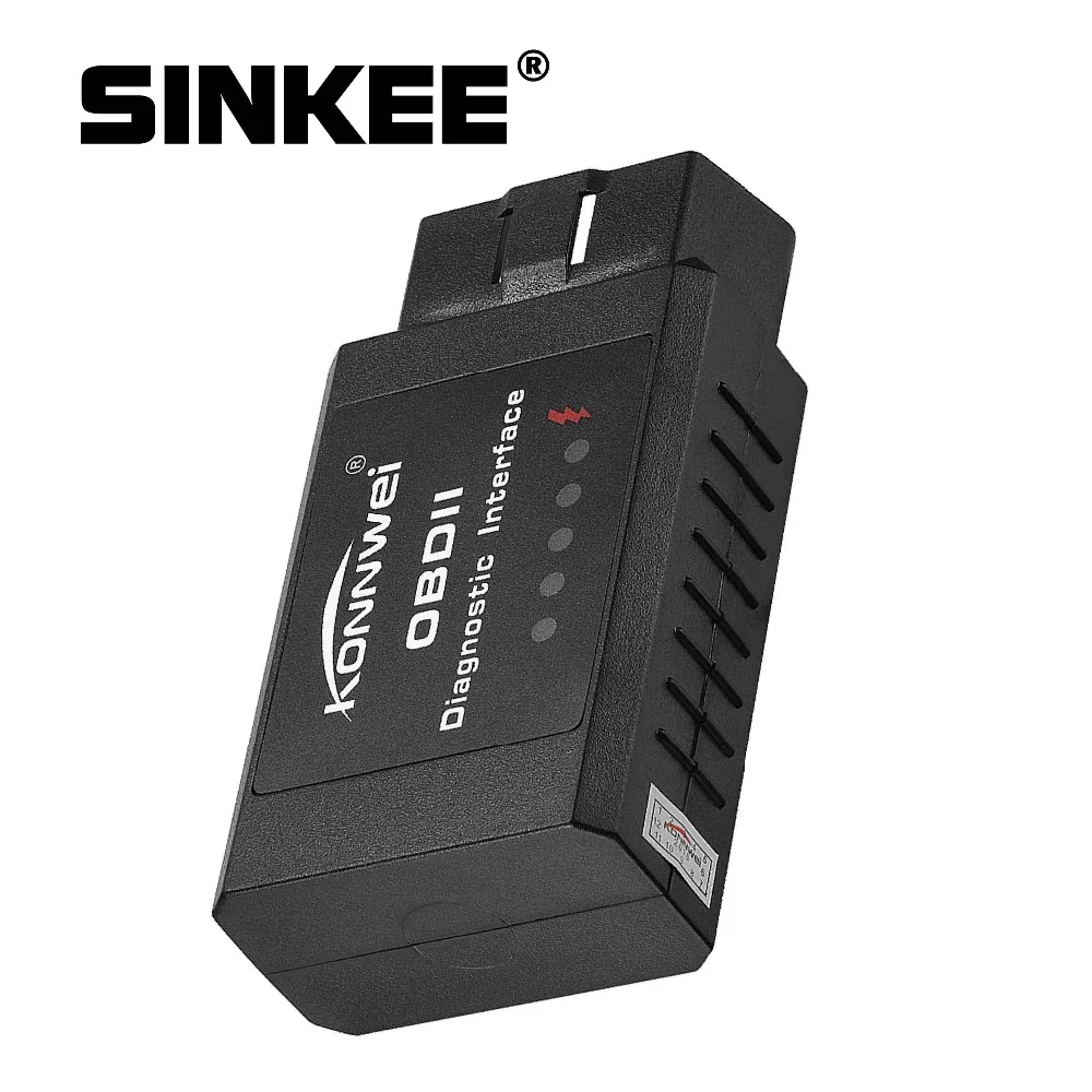 Универсальный OBD2 Bluetooth ELM327 V 1 5 сканер для Android автоматический OBDII сканирующий