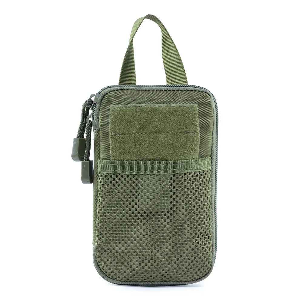 Outdoor Tactical Pockets Men Bag Canvas City Hiking Small Pockets Phone Portable Male Multi-Function Military Camouflage New D35