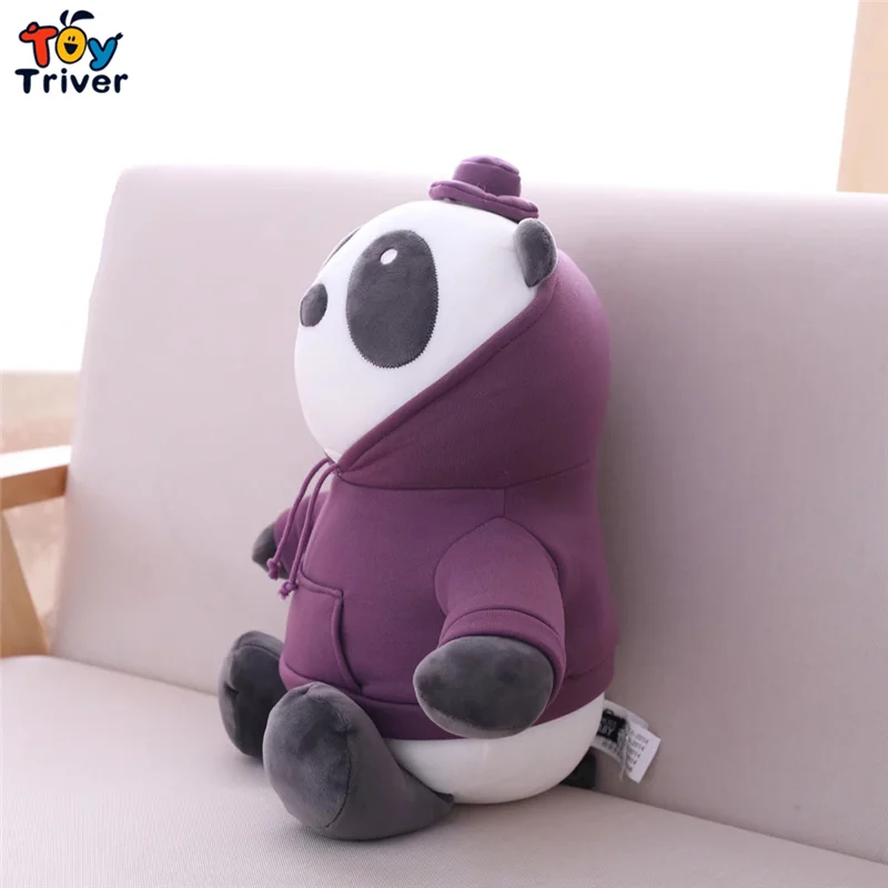 Kawaii Cute Panda Plush Toy Triver Stuffed Animals Doll Baby Kids Children Boy Girl Birthday Gift Home Decorations Drop Shipping