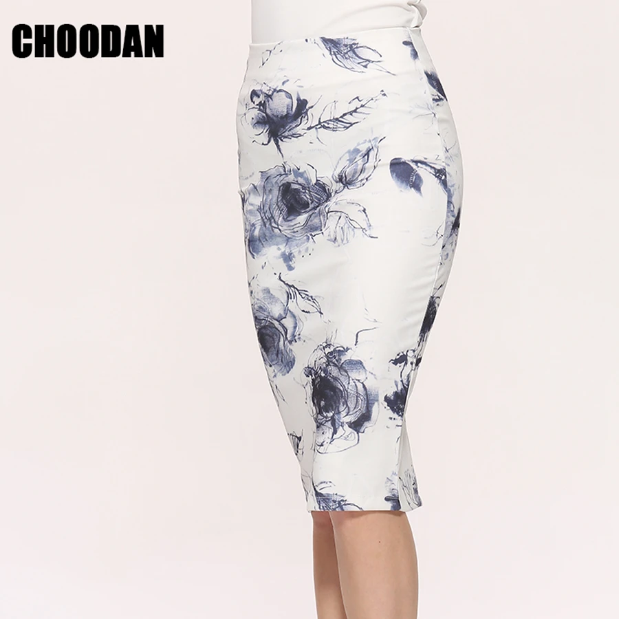 3267 floral skirt women  (2)