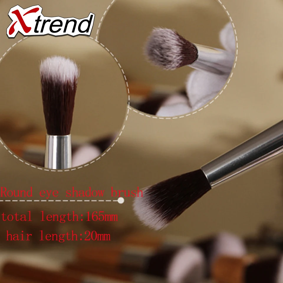 Pressionable набор кистей для макияжа Инструменты-Парфюмерия Комплект Шерсть Make up Brush Set мягкий синтетический волосы здоровыми бамбуковой ручкой