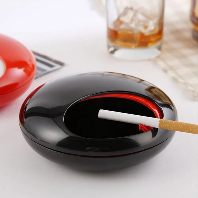 

Home Decor Lighter And Somking Accessories Creative Home Fashion Personality Ashtray Lid Ashtray Bar Reception Office Ashtrays