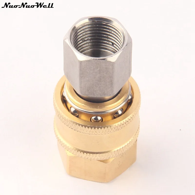 

1set G 3/8'' Female Thread High Pressure Washing Machine Quick Connector Durable Material Garden Irrigation Water Gun Fittings