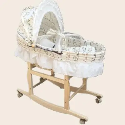 Переносная детская кроватка, расширенная серия, детская корзина для сна, для новорожденных, для мамы и ребенка - Цвет: H