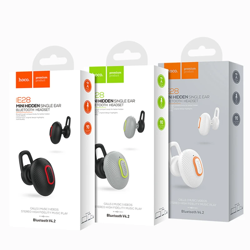 НОСО Invisible Touch Управление мини наушники bluetooth вкладыши Беспроводной гарнитура