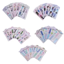 6 шт/лот цветок магнитная бумага Note примечание Канцтовары для записей Закладка книги червь 20#30