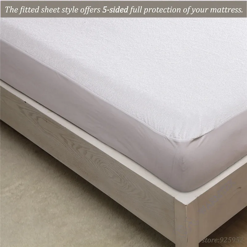 king size 180x200 Premium Terry Protector skirt style Terry Cloth