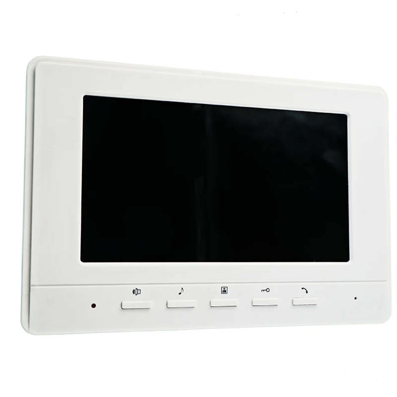 D293b Smart Home 7 inch Touch Screen Video Intercom Phone ABS Engineering Plastics Indoor Monitor Video Doorphone without camera