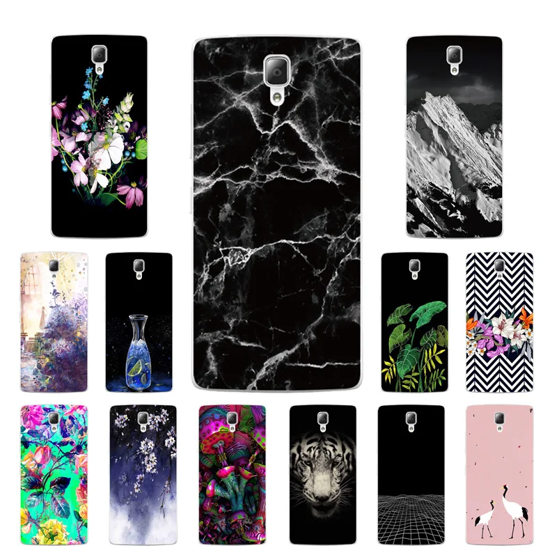 Soft Silicone Phone Case for Lenovo A2010 A 2010 4.5&quot Back Cover Botanic Printing Bags |