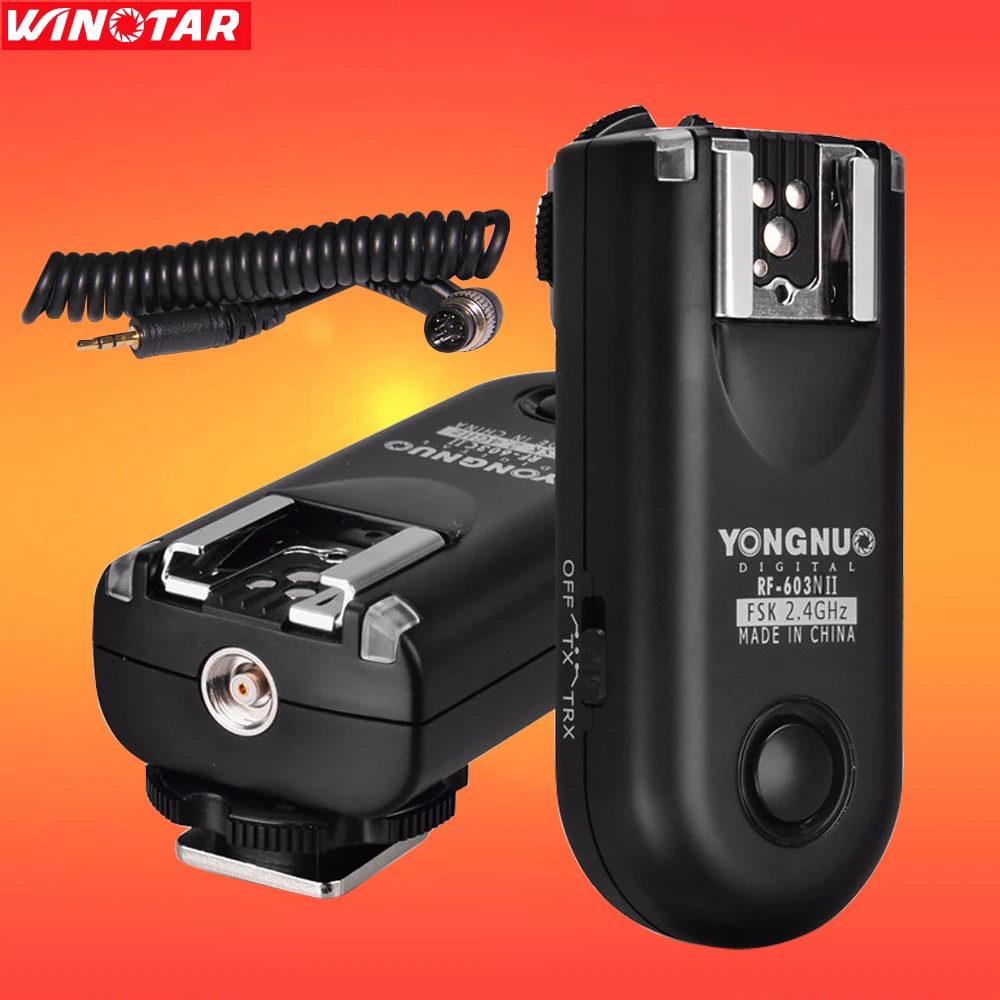 YONGNUO RF 603 II N1 Radio Wireless Remote Flash Trigger for Nikon