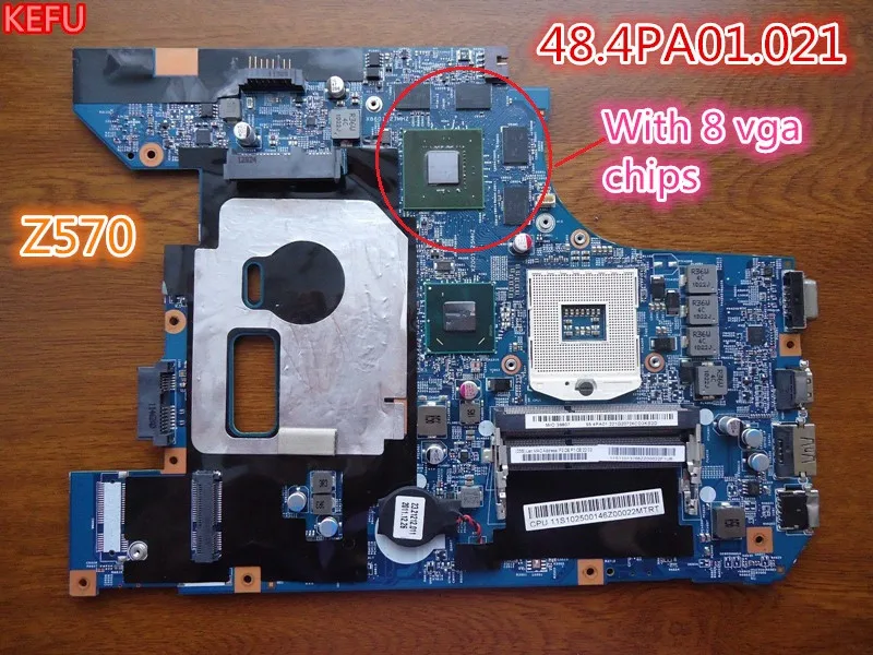 Материнская плата KEFU для Lenovo Z570 48 4pa01. 021 МБ GT540M PGA989 DDR3 основная 100% тест обещание
