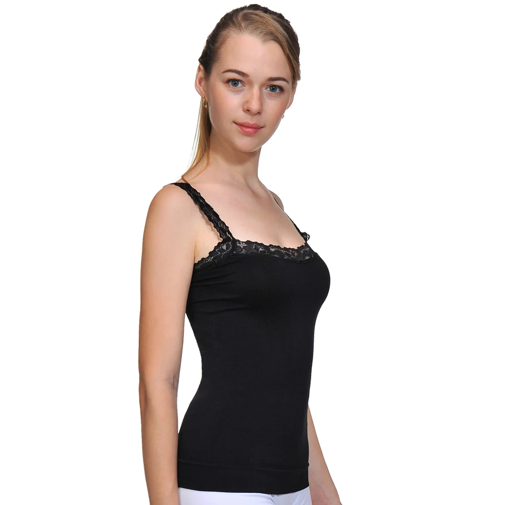 Lastfor1 Lace Slip Solid Strap Sleeveless Knee Length Bottoming Soft Womens Slips Underwear Jupon Femme Lastfor1 Lace Slip Solid Strap Sleeveless Knee Length Bottoming Soft Womens Slips Underwear Jupon Femme