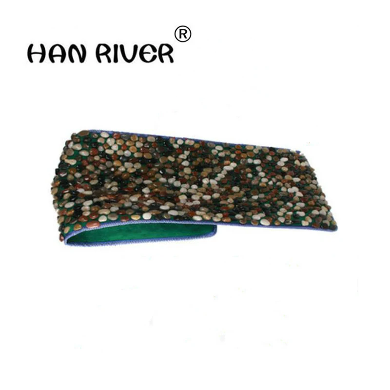 Natural foot foot massager bai maji stone pebbles gravel road walking foot massage cushion mat carpet Refers to the platen Natural foot foot massager bai maji stone pebbles gravel road walking foot massage cushion mat carpet Refers to the platen