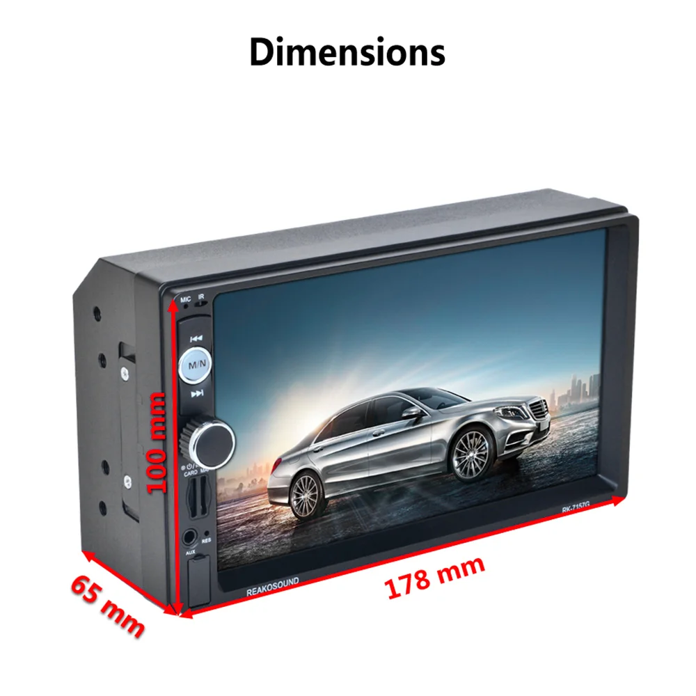 

Touch Screen 2 Din Car MP5 MP5 Player Smart Premium Bluetooth GPS