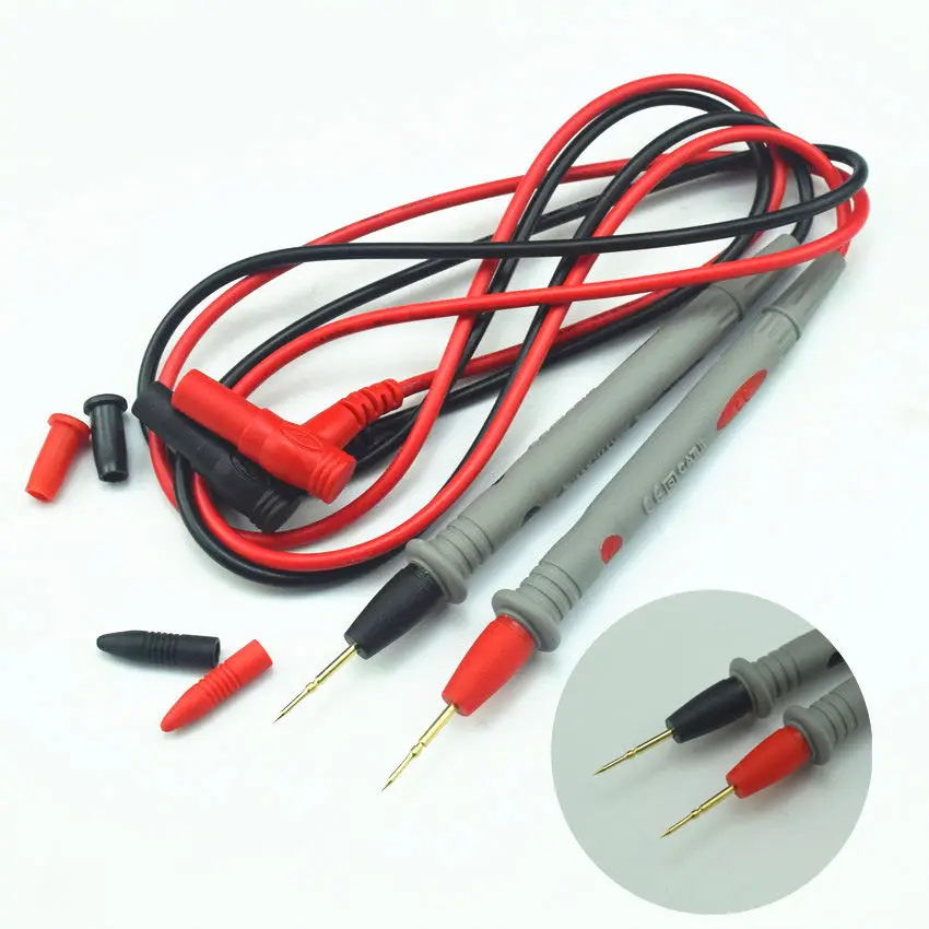 

20A 1000V Special Thin Tip Needle Multi Meter Testing Wire Probe Compatible with Universal Digital Multimeters