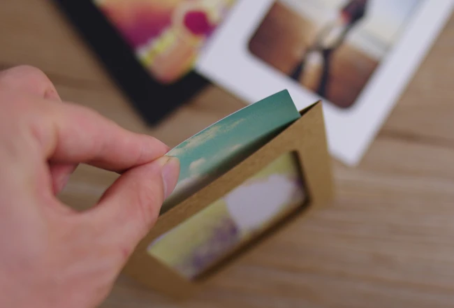 6 дюймов фото diy картонная коробка ручной работы Краткое фоторамка Винтажные Украшения для фоторамки стены Подарочная Бумага ремесла