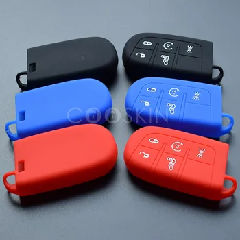 

100pcs/lot Silicone Rubber key Cover Case Set for FIAT TIPO Toro 500X nuovo grazie 5 button key Protect shell