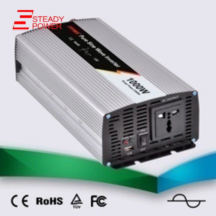 (JYP 1000)12v dc to 220v ac pure sine wave inverter 1000 watt power